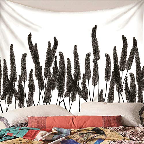Tapiz de pared de poliéster KnSam, decoración textil resistente de 150x130cm 4