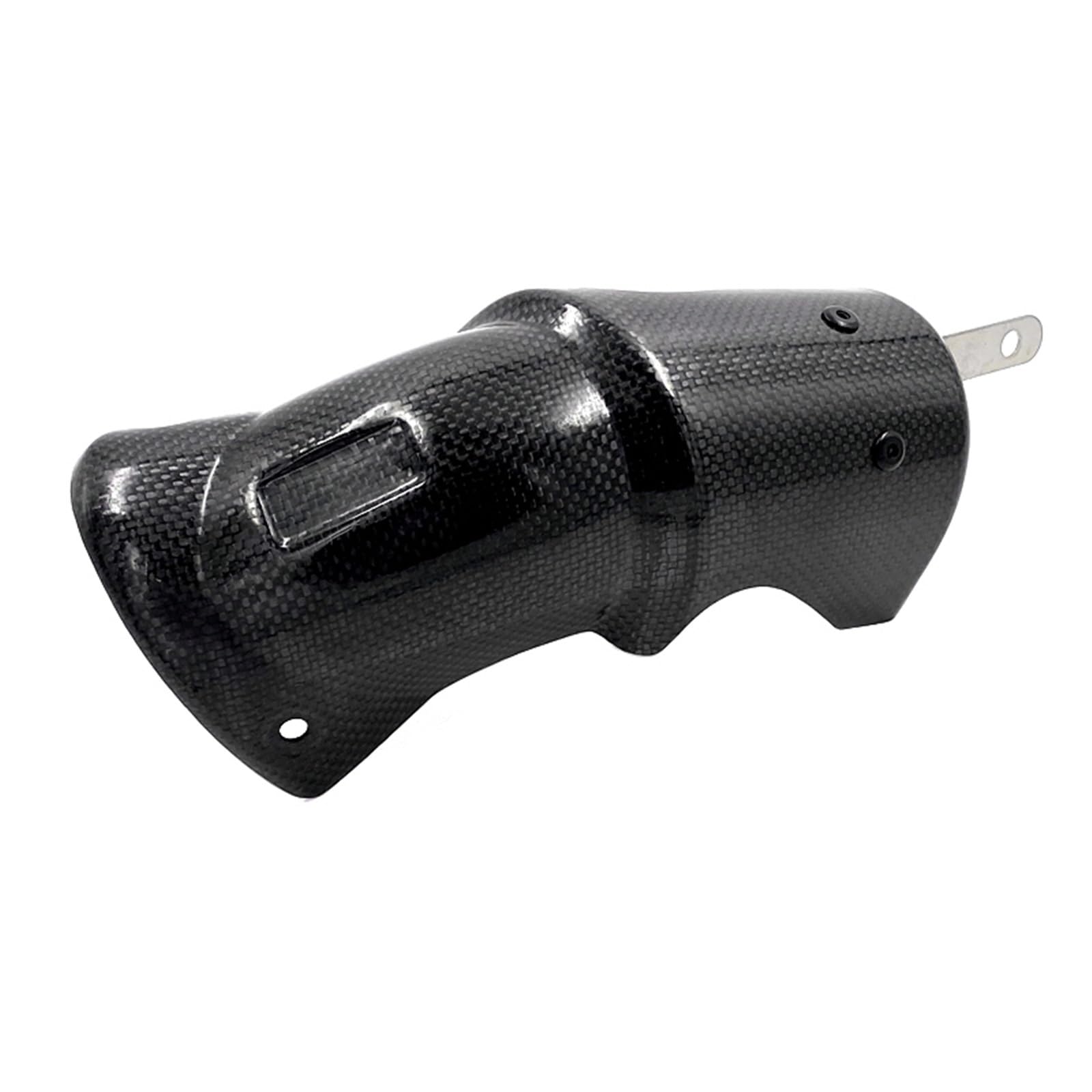 Protector de Escape Protector de Fibra de Carbono para Tubo de Escape de Motocicleta, Protector térmico, Compatible con BMW S1000RR, S1000R, R1200GS Deflectores de Calor para Escape