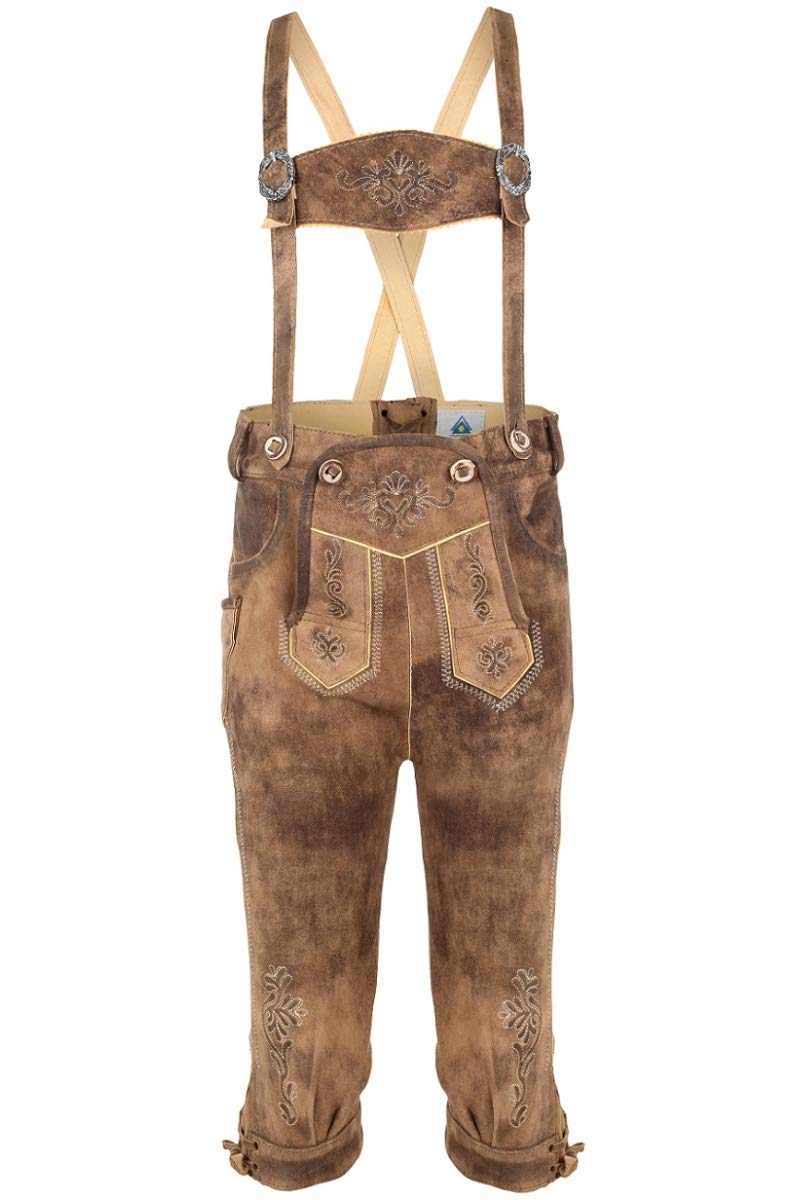Isar-Trachten Lederhose Kinder - Luka - Eiche