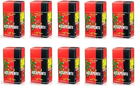 Kit 10 Erva Mate Argentina Rosamonte Tradicional 500g