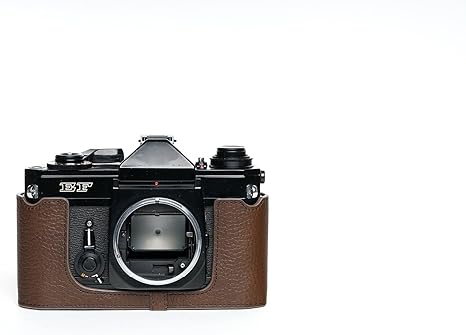 Amazon | TP オリジナル ハンドメイド 本革 ハーフカメラケース