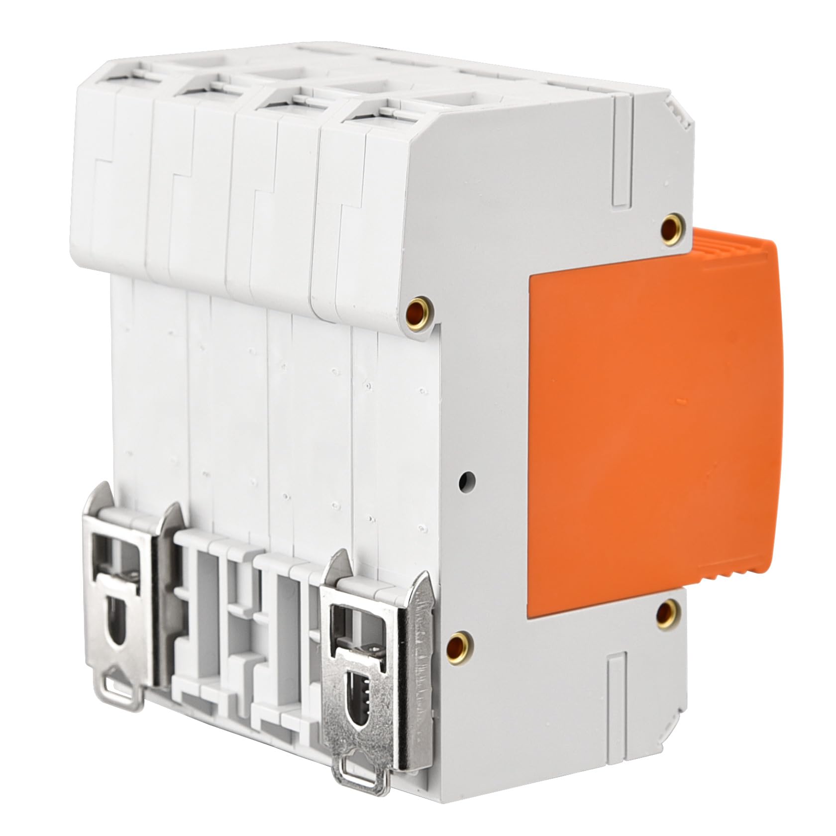Heschen Dispositivo di protezione da sovratensione SPD, HS-C20, 275VAC 20KA, 4P, Ignifugo, Scaricatore a bassa tensione, Montaggio su guida DIN da 35mm