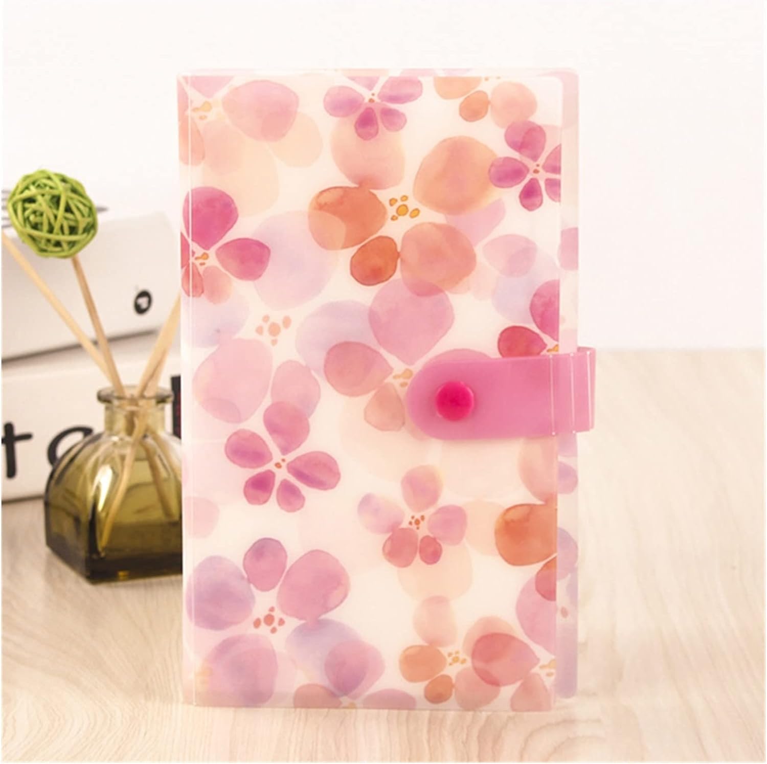 3 Inch 120 Pocket Photo Album Home Picture Storage Box Photo Album Photo Record Beautiful Moments Family, Friends, Lover Large Capacity Cover Photo Album (Color : Clear) (B5)