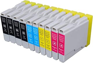 10 Pack Compatible Brother LC-51 4 Black, 2 Cyan, 2 Magenta, 2 Yellow for use with Brother DCP-130-C, DCP-350-C, DCP-540-CN, Fax-1355, Fax-1360, Intellifax 1360, Intellifax 2480C, MFC-240-C, MFC-260-C, MFC-3360-C, MFC-440-CN, MFC-465-CN, MFC-5460-CN, MFC-5860-CN, MFC-665-CW, MFC-685-CW, MFC-845-CW, MFC-885-CW. Ink Cartridges inkjet. LC-51-BK , LC-51-C , LC-51-M , LC-51-Y © Zulu Inks