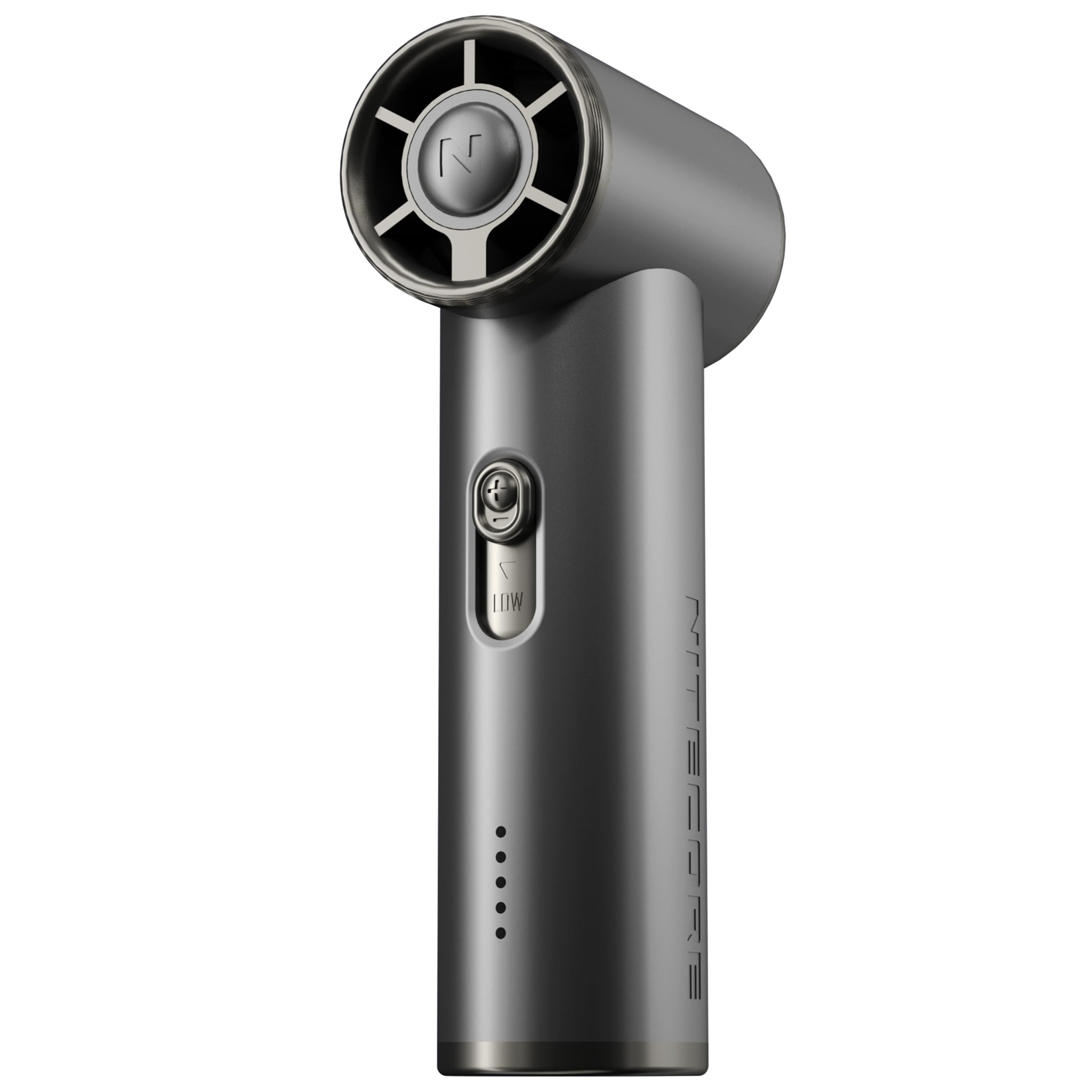 Nitecore NEF01 - Mini etiqueta de ventilador de mano de alta velocidad (gris)