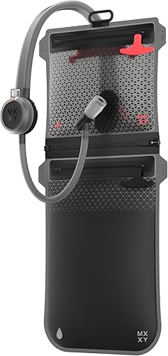 MXXY Flexx Hydration System - Universal Hydration System with Dual Reservoir and Mix Dial for use with Electrolytes and Other Vital Supplements