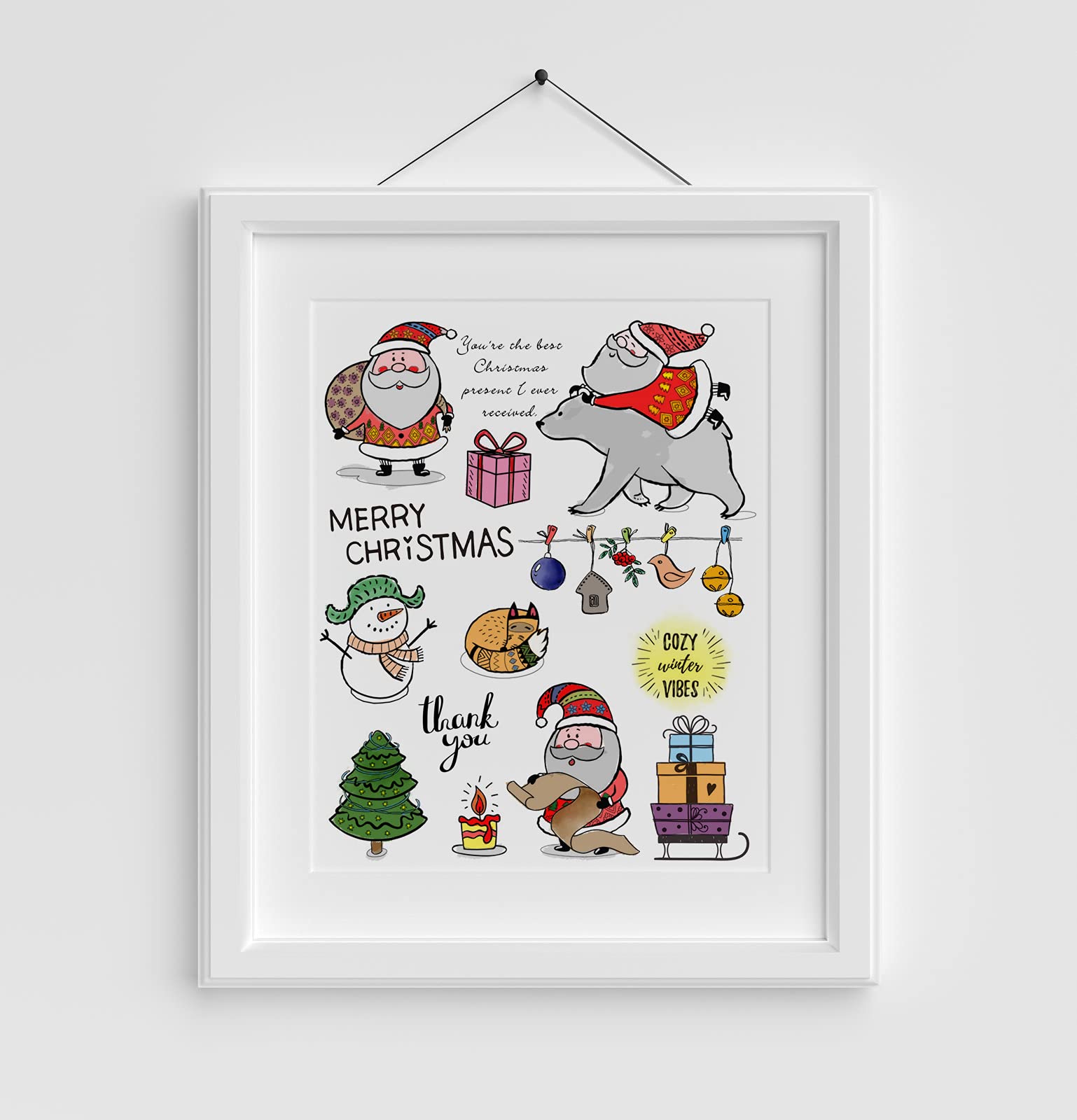 Christmas Clear Stamp Set With Pumpkins & Holiday Designs - Reusable Silicone Stamps For Card Making