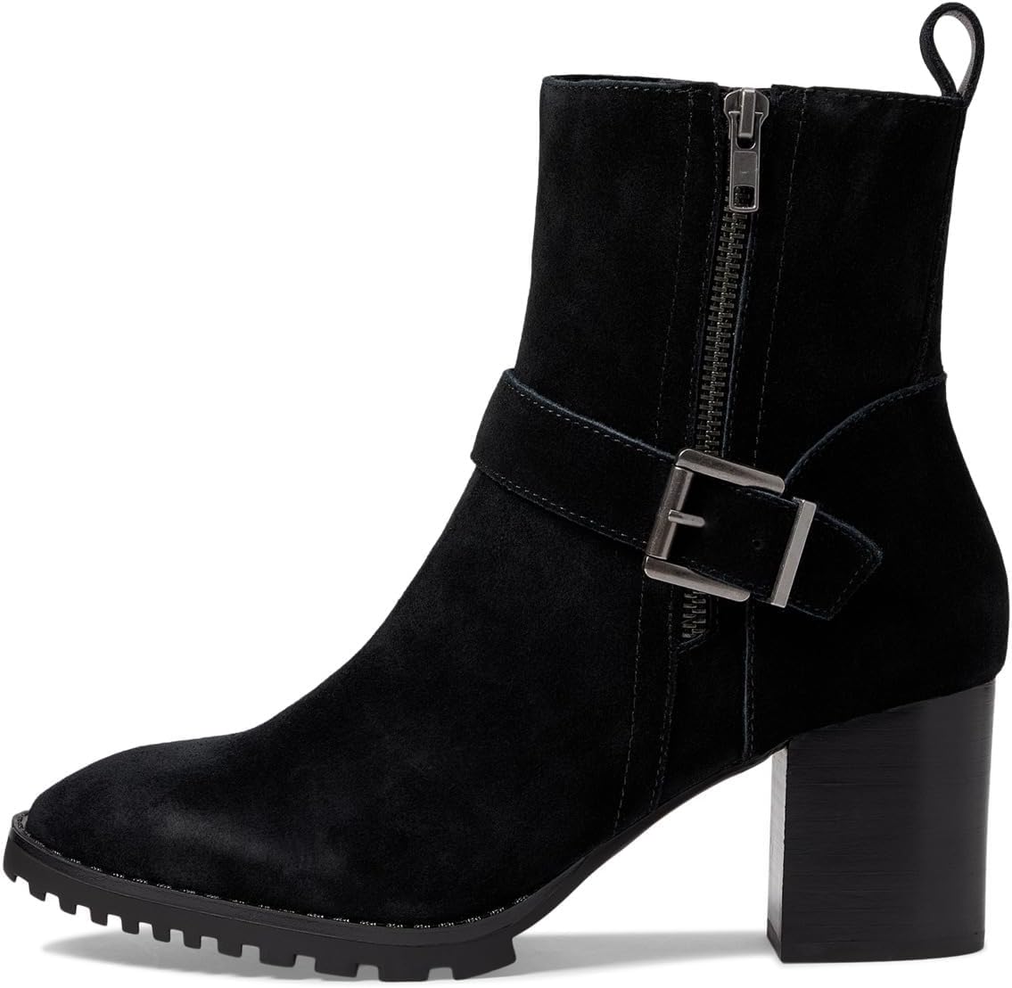 Blondo Women's Talyn Waterproof Ankle Boot, Black Suede, 8