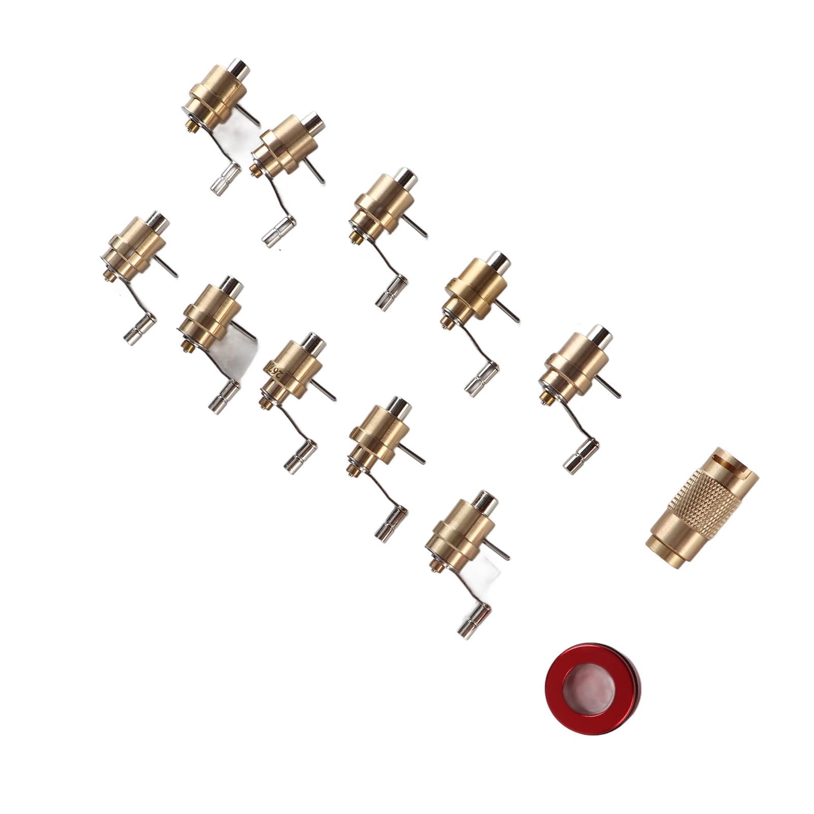 Watch Mainspring Winder, Mainspring Winder Set Herramienta de Reparación de Relojes de Latón Kit de Reparación de Relojes de Pulsera Exquisitas Herramientas de Reparación de Relojes de Pulsera para
