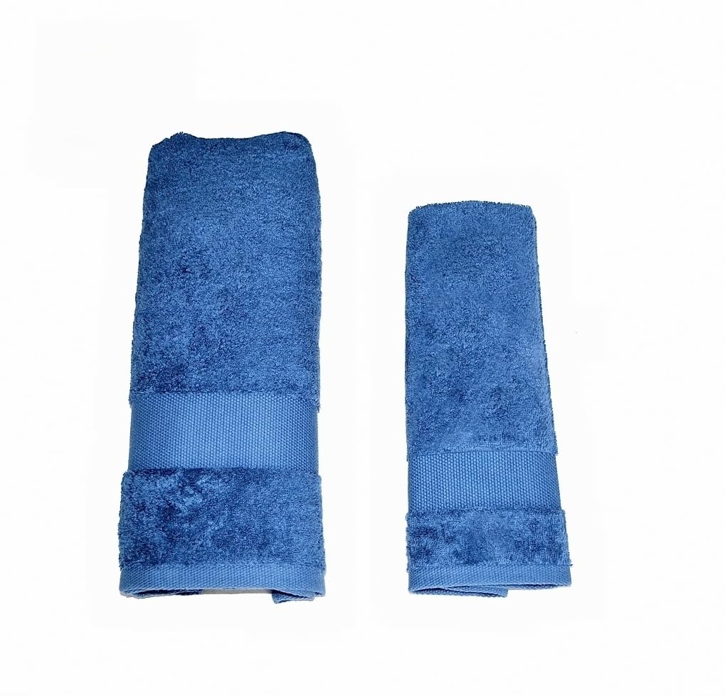 Beauty + Set Asciugamani Viso + Ospite Spugna 100% Cotone - 1°CLASSE BY - 2