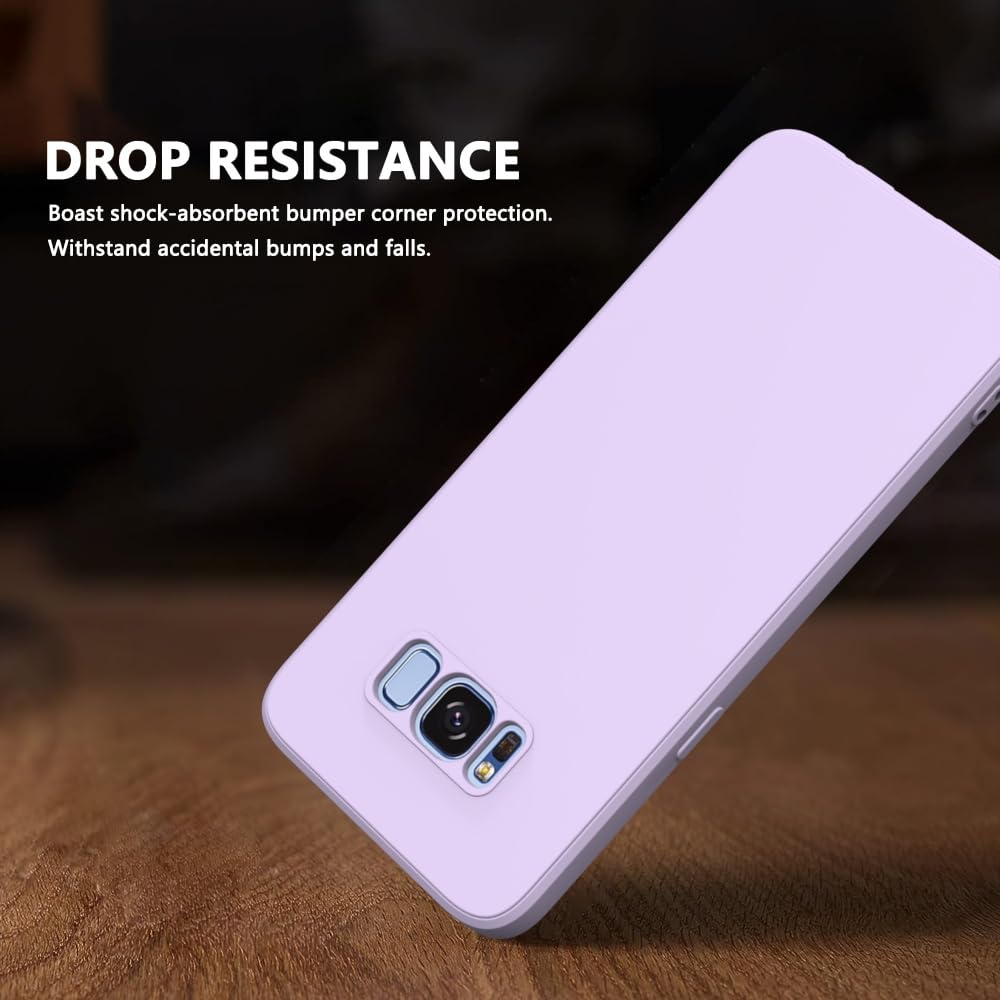Amazon.com: WOGROO for Samsung Galaxy S8 Plus Case Purple, Scratch