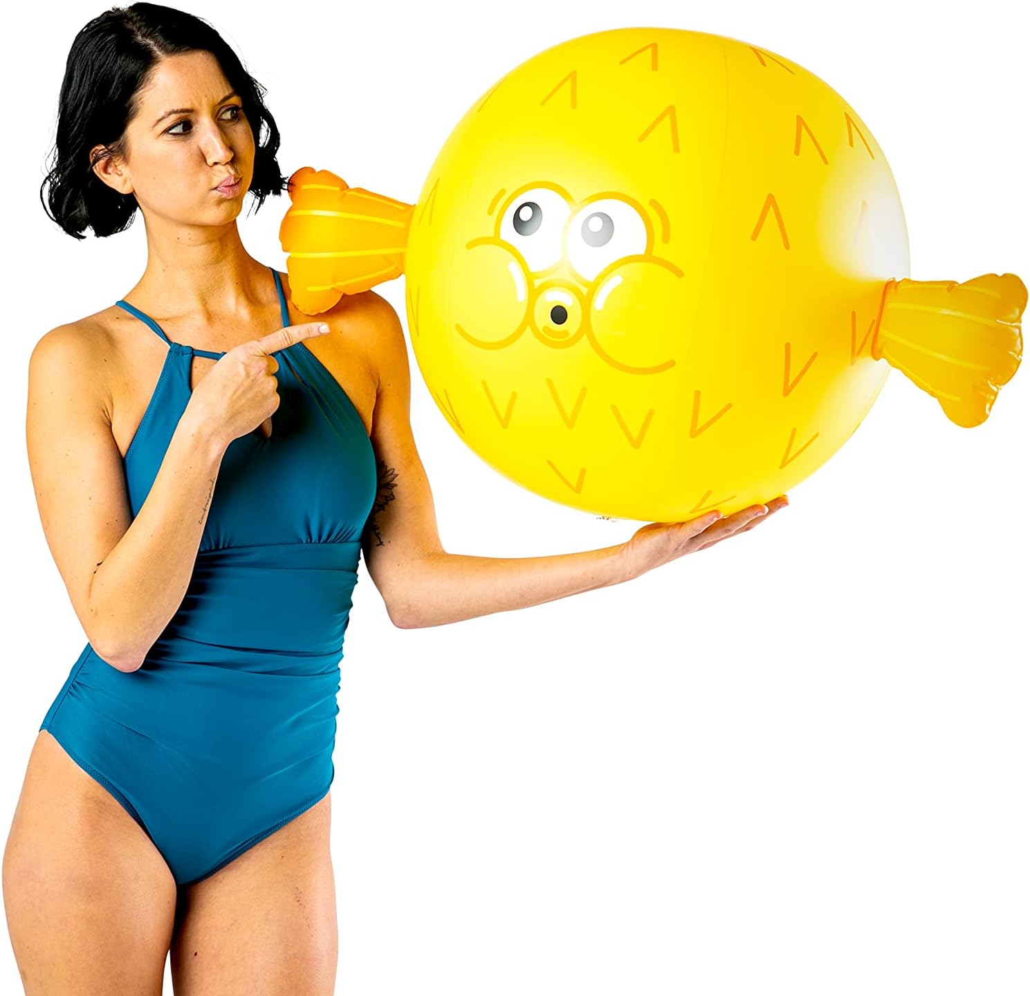 BigMouth Inc Beach Ball, Fun Inflatable Swimming Pool Toys for Kids, Great for Summer Water Games