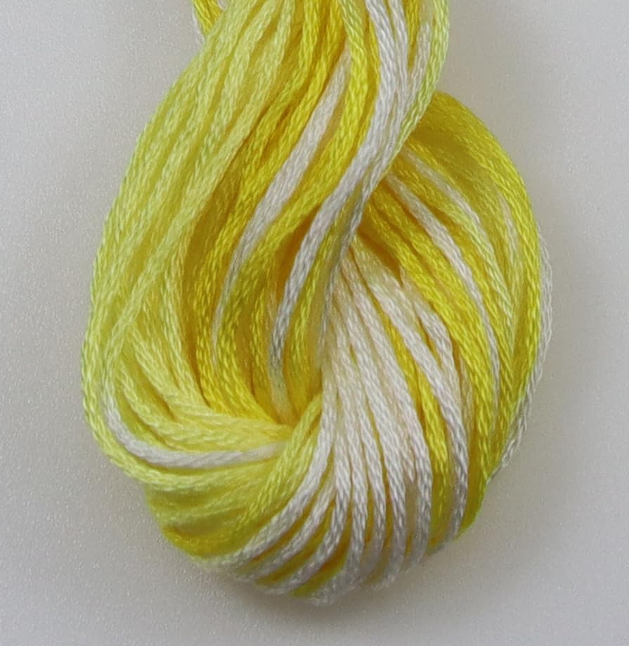 Image of KCS Big skeins of 25 Meters Size 25 Color Variegated Cross Stitch Stranded Threads,6 skeins,4077