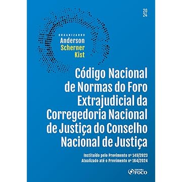 Capa do livro Código Nacional de Normas do Foro Extrajudicial da Corregedoria Nacional de Justiça - 1ª Ed - 2024