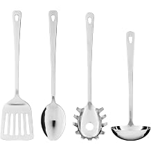 Ikea Grunka 4 piece kitchenware set, stainless steel