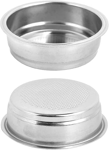 Miniatura 8 de Cesta de filtro de café Colador de acero inoxidable, taza de 2.008 in de una sola capa no presurizada filtro apto para