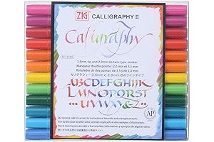 Kokuyo ZIG 2-Way Marker Pen: Master Calligraphy with Japanese Precision