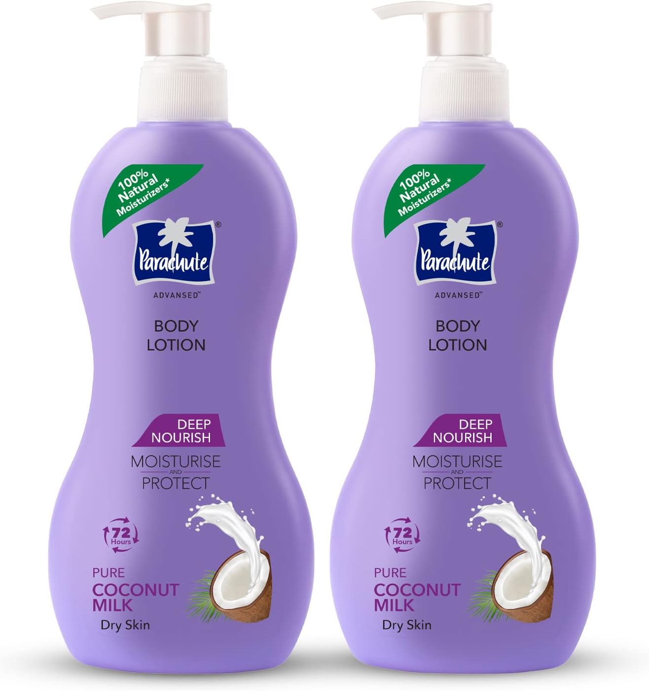 Body Lotion Deep Nourish, 400ml (Pack of 2)