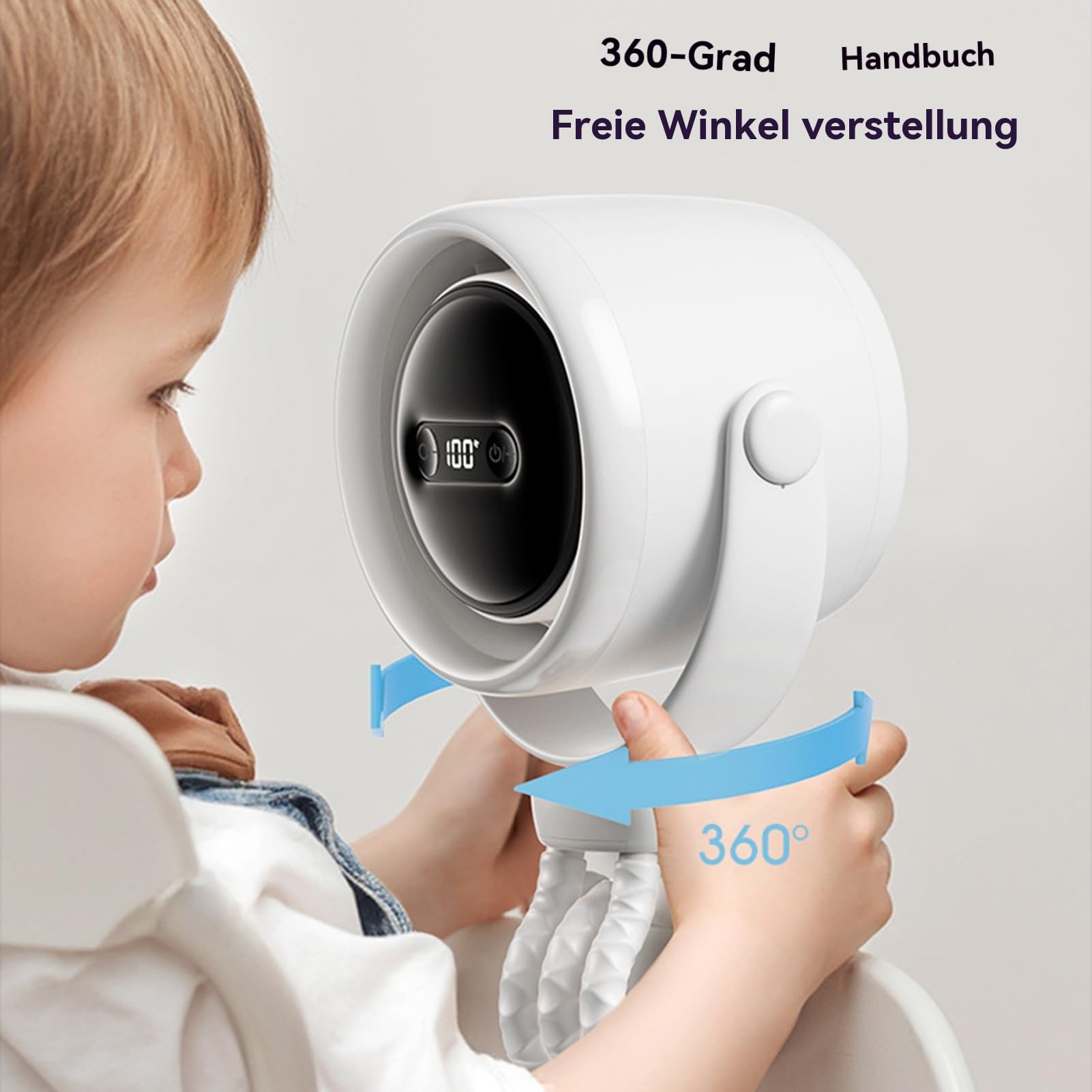 Ventilateur pour poussette de bébé Portable Ventilador Clip Refroidisseur