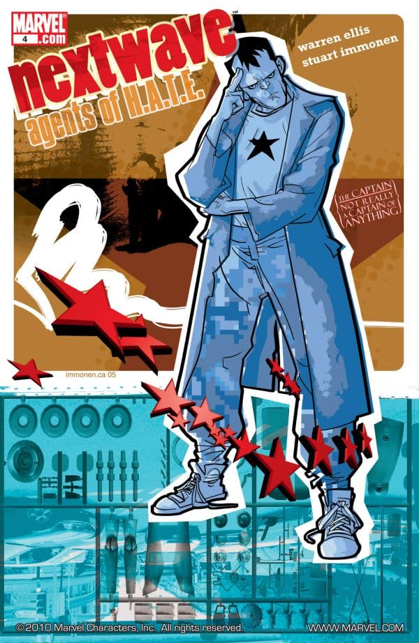 Cover of Nextwave: Agents of HATE #4