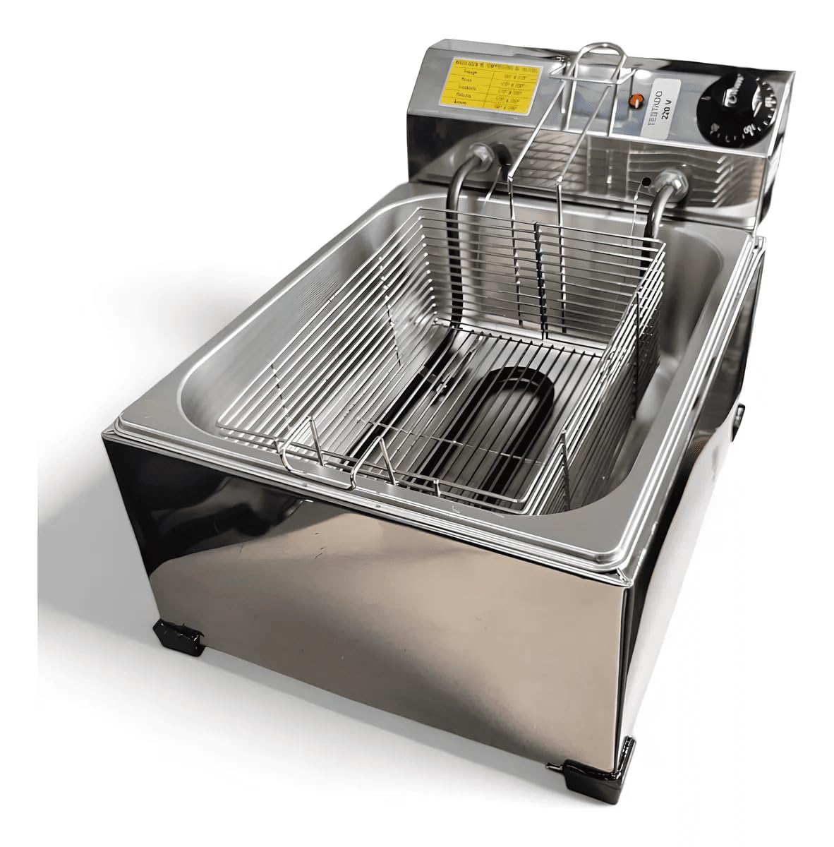 Fritadeira elétrica a óleo 3 litros profissional com Inmetro 110v