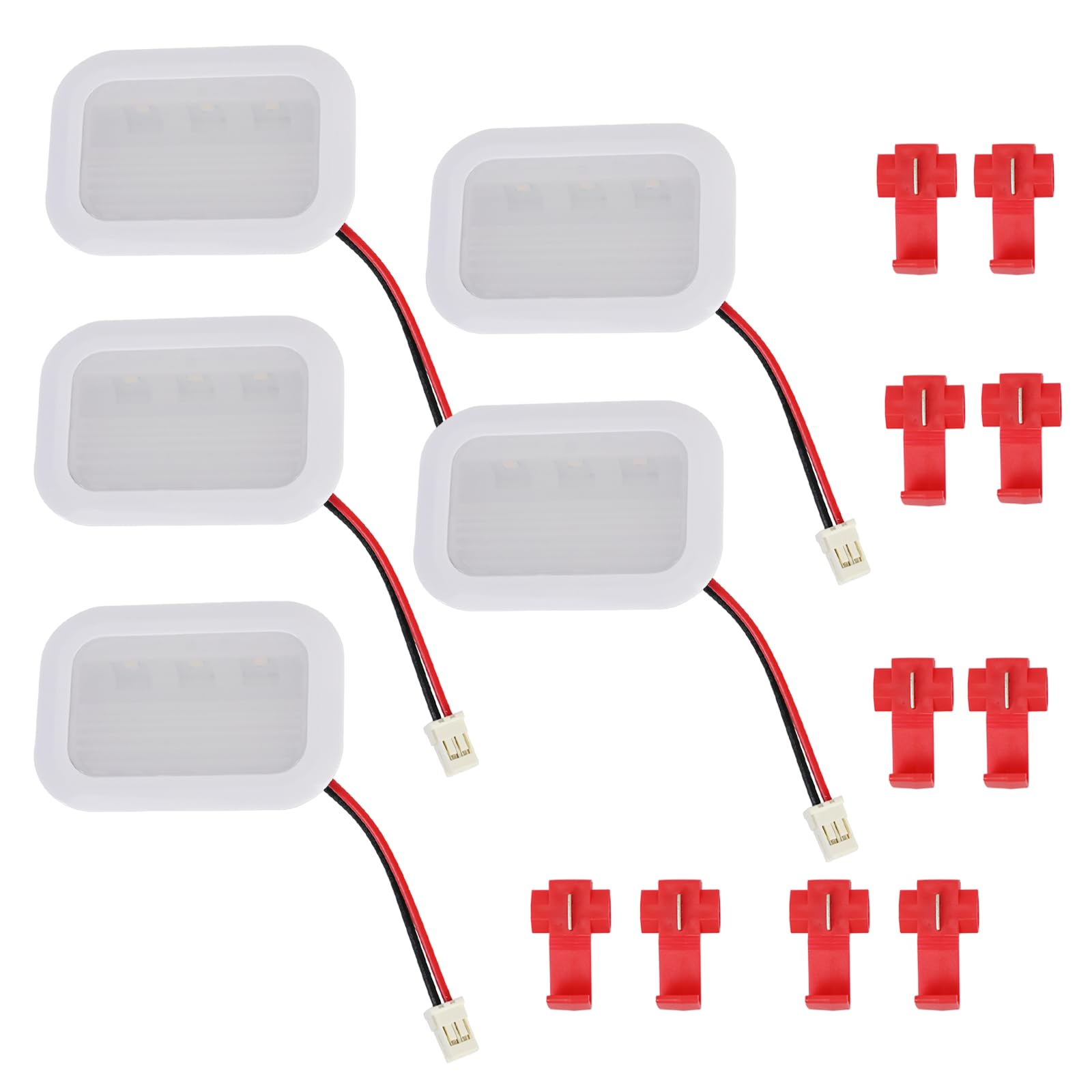 Photo 1 of (Five sets of) W11683243 LED Module Service Fits Whirlpool Kenmore Maytag Amana Refrigerators Led Light Module Replacement W10610289 W10660728 W10695459 W10843353 W10843846
