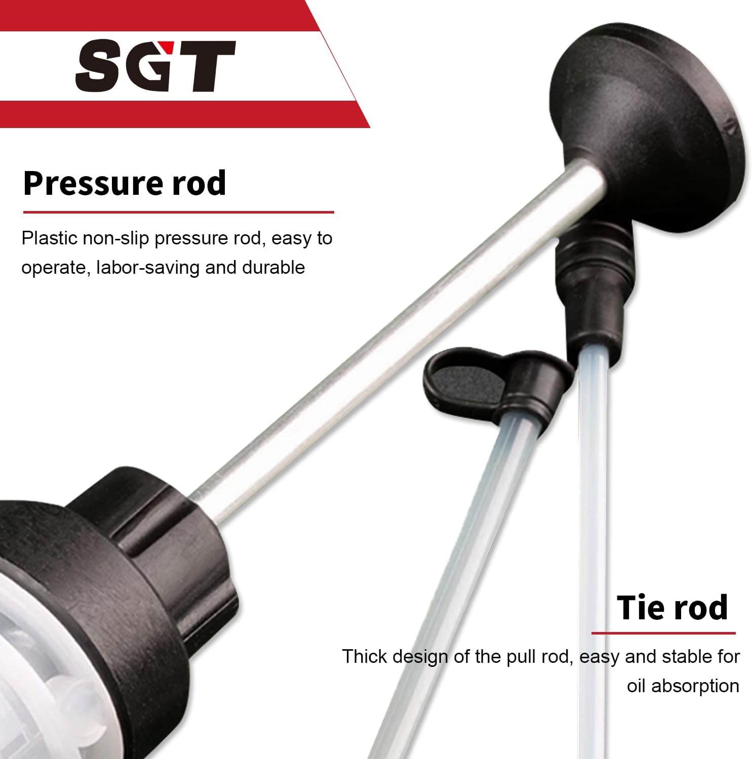 SGT SUPER GARAGE TOOLS Manual Fluid Extractor and Filler,Oil Change