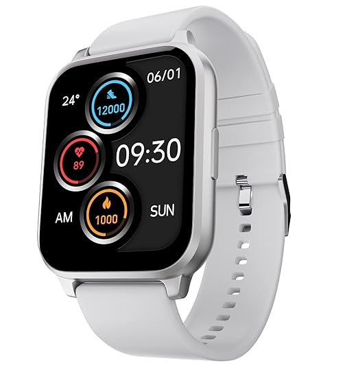 Fire-Boltt Ninja 3 1.83″ Display Smartwatch Full Touch with 100+ Sports Modes with IP68, Sp02 Tracking, Over 100 Cloud Based Watch Faces (Grey) at Rs. 1099