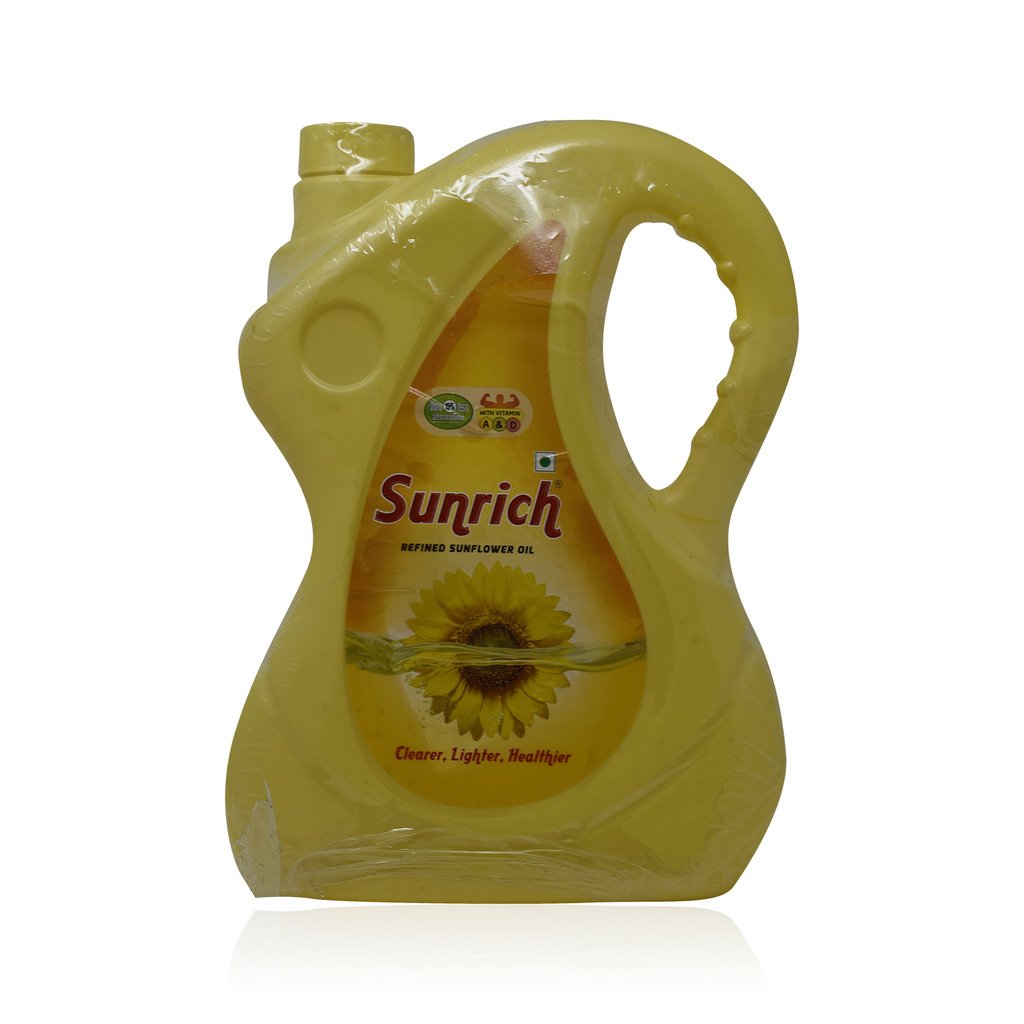 Sunrich Oil Refined Sunflower, 5L Can Amazon.in Grocery & Gourmet