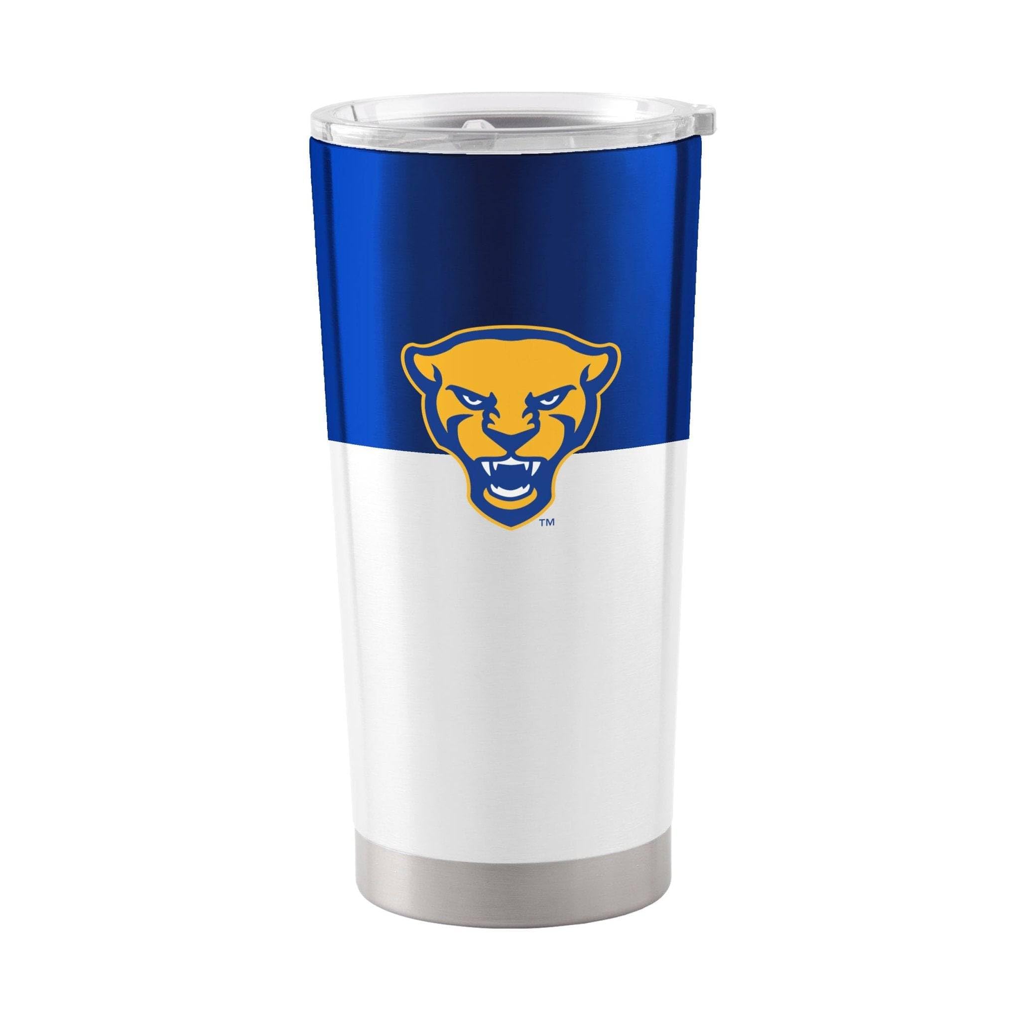 Logo Brands 20 oz Powder Coat Tumbler- Insulated Tumbler with Lid for Water, Iced Tea or Coffee, Smoothie and More