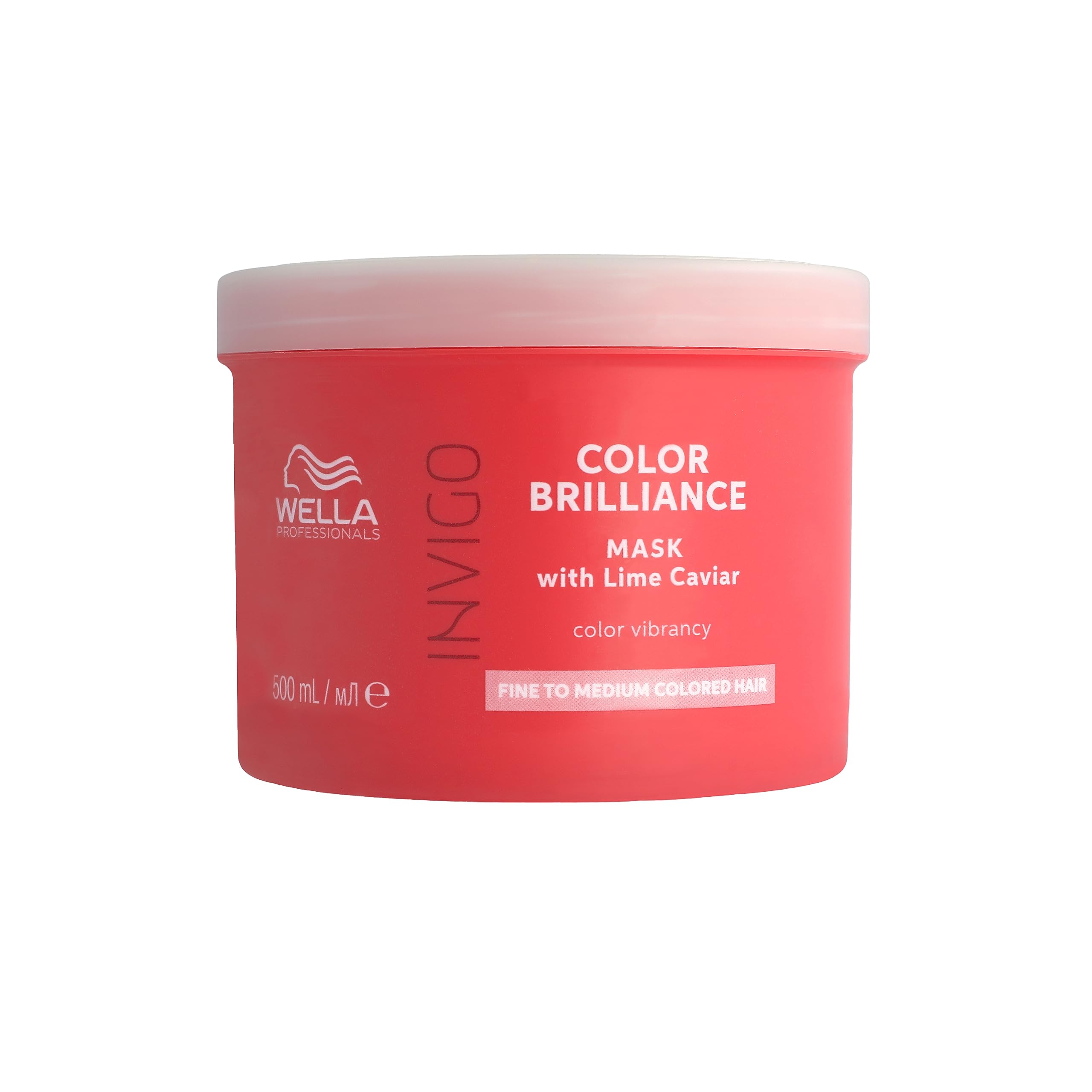 Wella Professionals Invigo Color Brilliance – Farbschutz Shampoo, Conditioner & Maske für feines & dickes, gefärbtes Haar – mit Vitamin E, Antioxidantien & niedrigem pH-Wert – glättend & pflegend