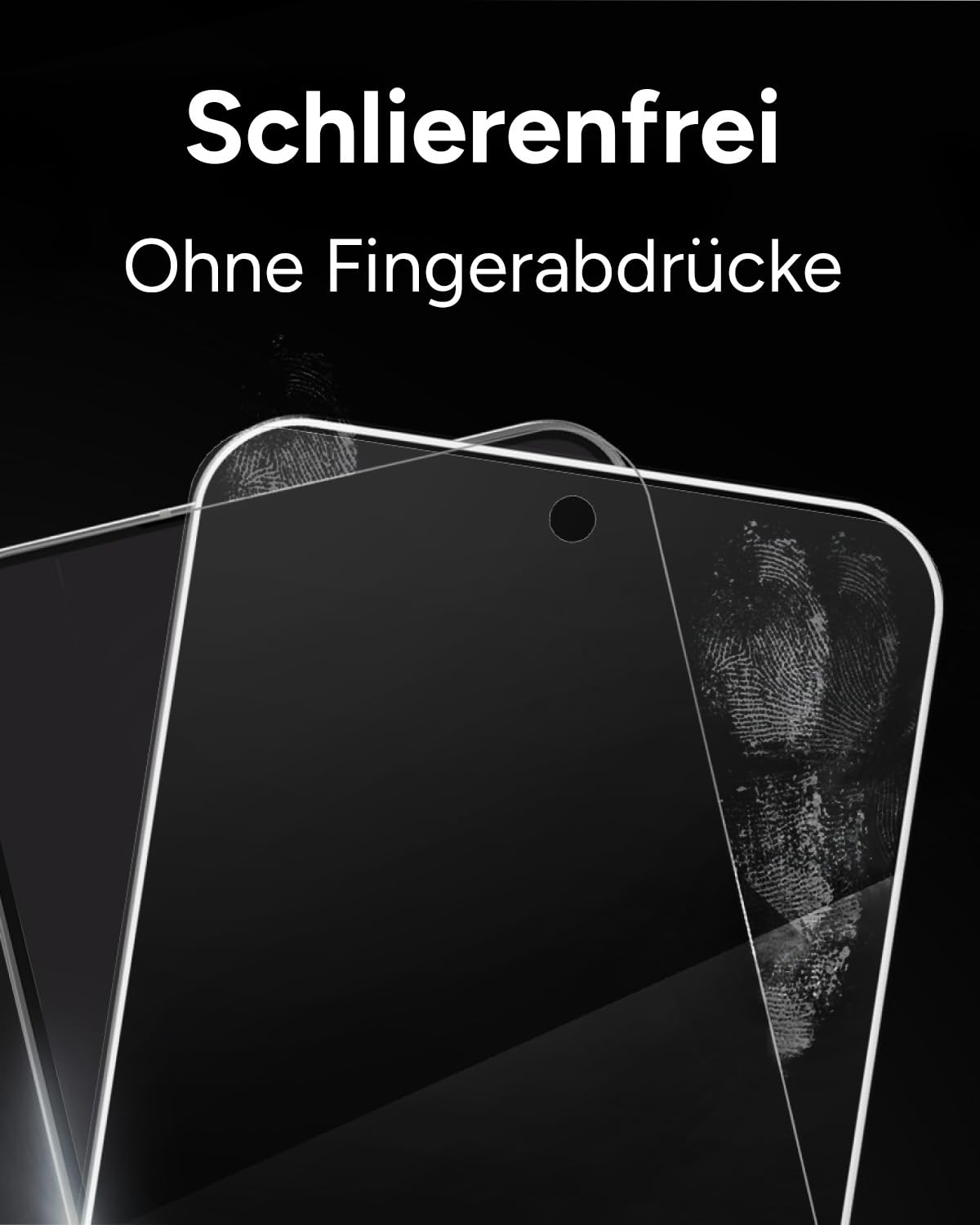 ZAGG InvisibleShield Glass XTR3, Displayschutz aus gehärtetem Glass für iPhone 15 Pro [6.1-Inch], Hüllentauglich, Blaufilter, Einfache Installation, berührungsempfindlich, stossfest (Transparent)
