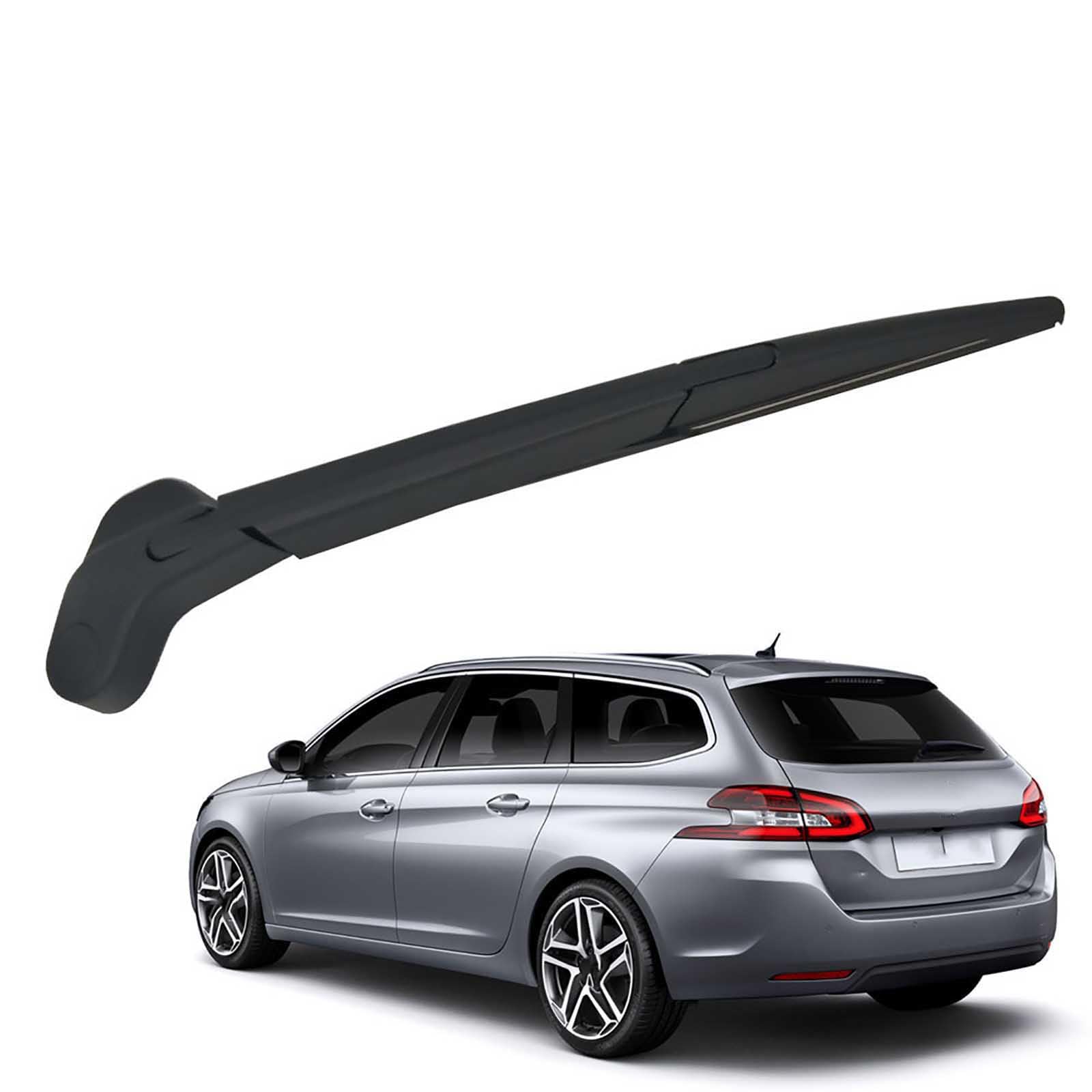 Limpiaparabrisas trasero para Peugeot 308SW kit de brazo y escobilla para modelos 2008 a 2011