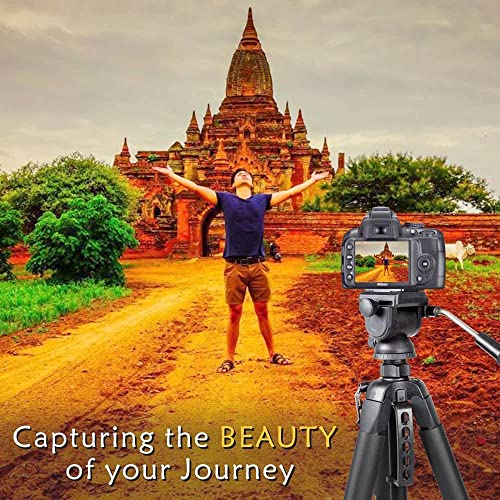 Kodak T340 (72.83 Inch) Tripod for DSLR, Camera |Operating Height: 6.06 Feet | Maximum Load Capacity amazinggiftidea-com