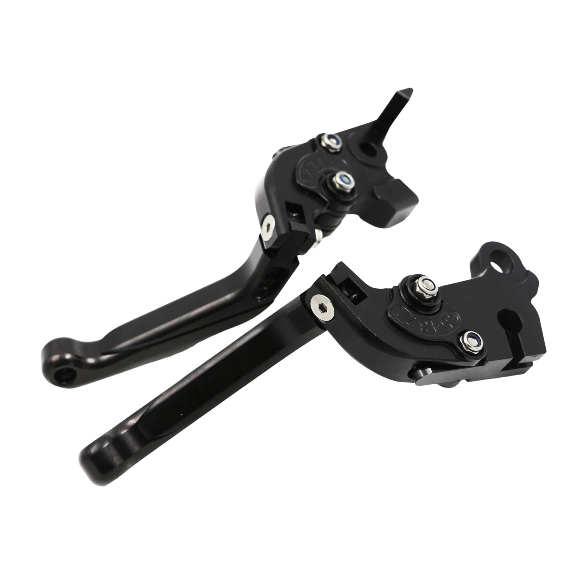 Moto Maniglia Leva Freno Doppio Disco Pieghevoli Allungabili Maniglie Leve Freno Frizione Per Hond&a DOMINATOR NX500/NX650 Manubrio Moto Freno A Mano