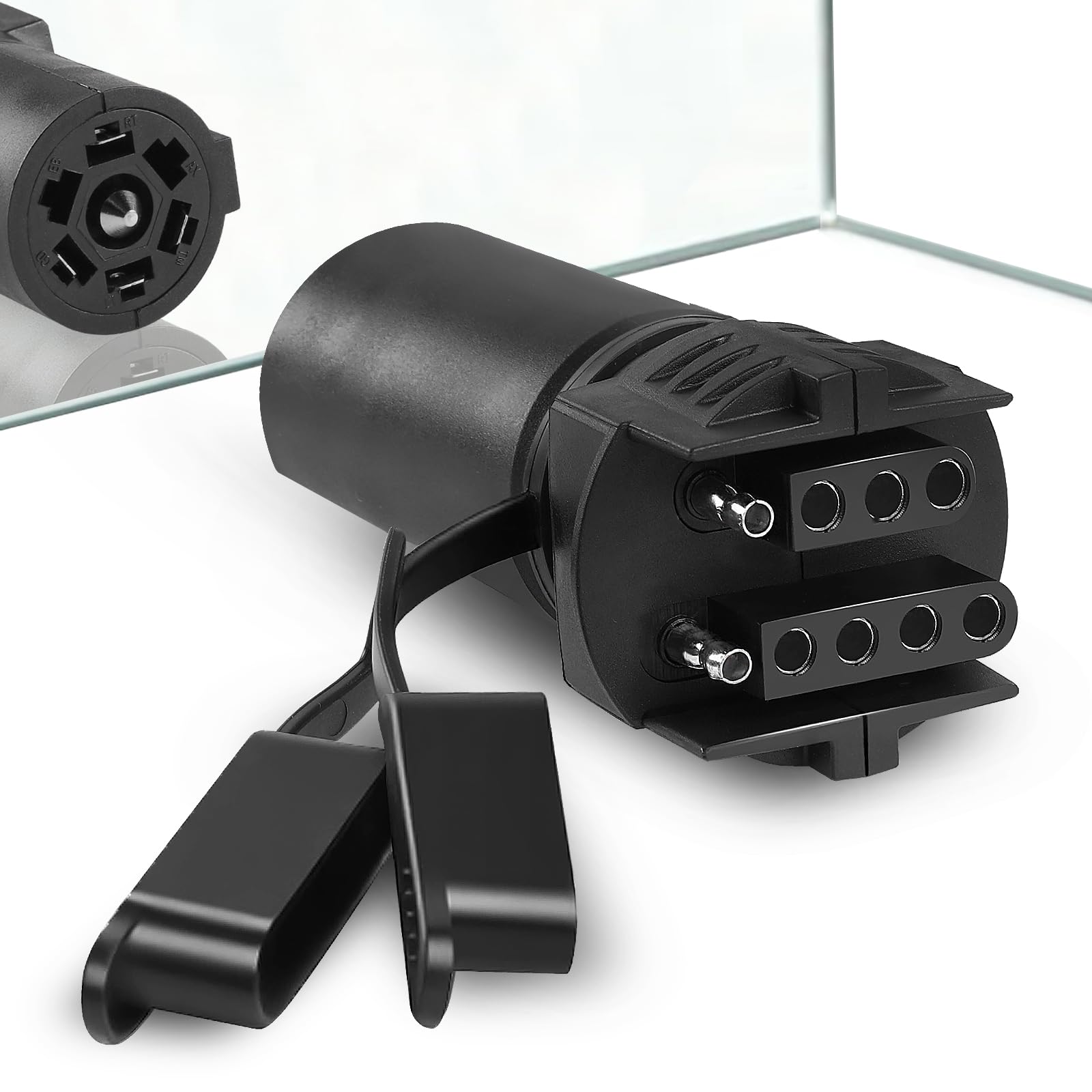 Jiomrzo 7 to 4 & 5 Pin Trailer Light Adapter - trailer accessories | Mubboo