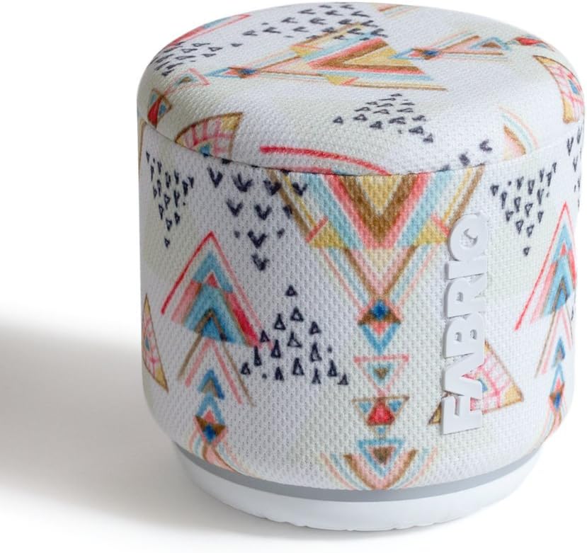 FABRIQ Portable WiFi and Bluetooth Smart Speaker with Amazon Alexa Wireless Connectivity with Stereo Pairing for Multi-Room Home Audio (Arrows)