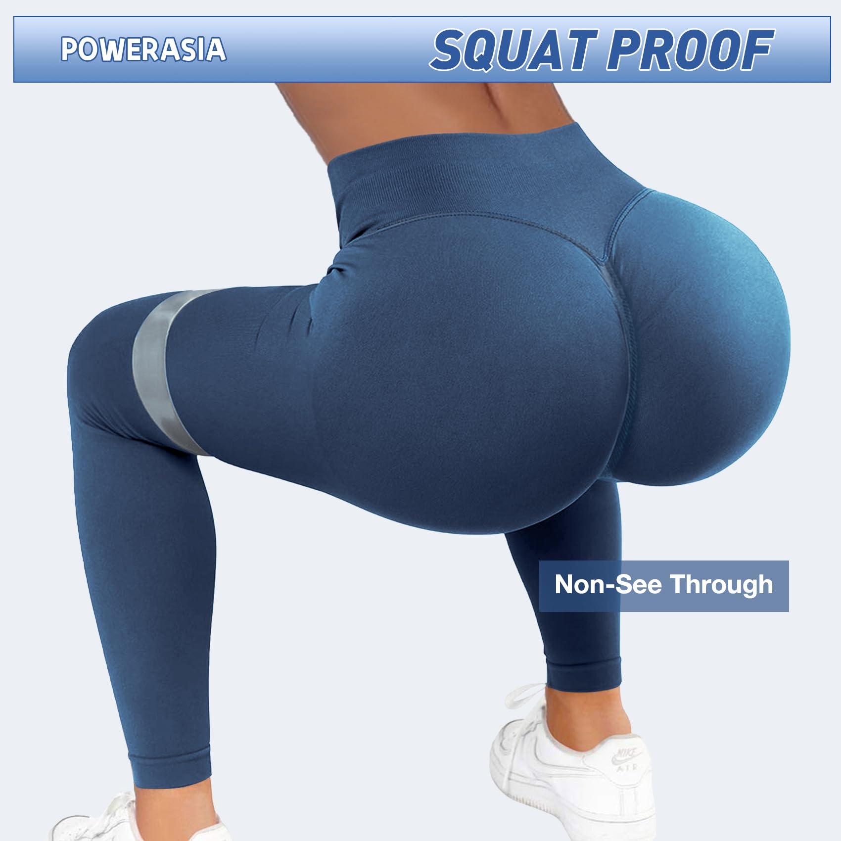 Leggings para mujer, cintura media baja, gimnasio, entrenamiento, control de abdomen, levantamiento de glúteos, pantalones de yoga
