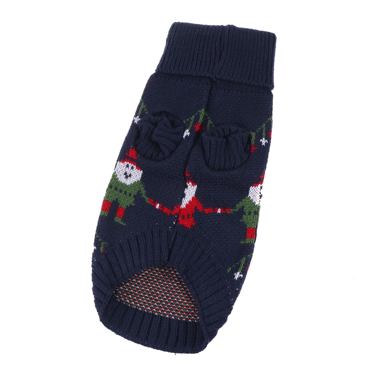 Sosoport 3pièces Pull à pour Chiens Vêtement Maille pour Animaux De Compagnie Manteau Hiver Douillet pour Chiens Bleu
