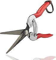 gonicc Professional Micro-Tip Pruning Snips GPPS-1008 - Precision Stainless Steel Garden Shears for Flowers, Herbs, Fruits & Hydroponics