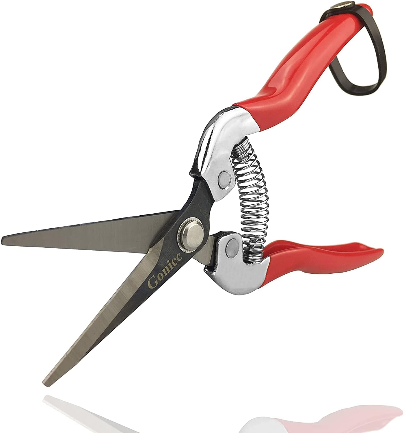 Professional Micro-Tip Pruning Snip (GPPS-1008), Small Garden Hand Pruner & shears For Arranging Flowers, Trimming Plants & Hydroponic Herbs, And Harvesting Fruits & Vegetables.