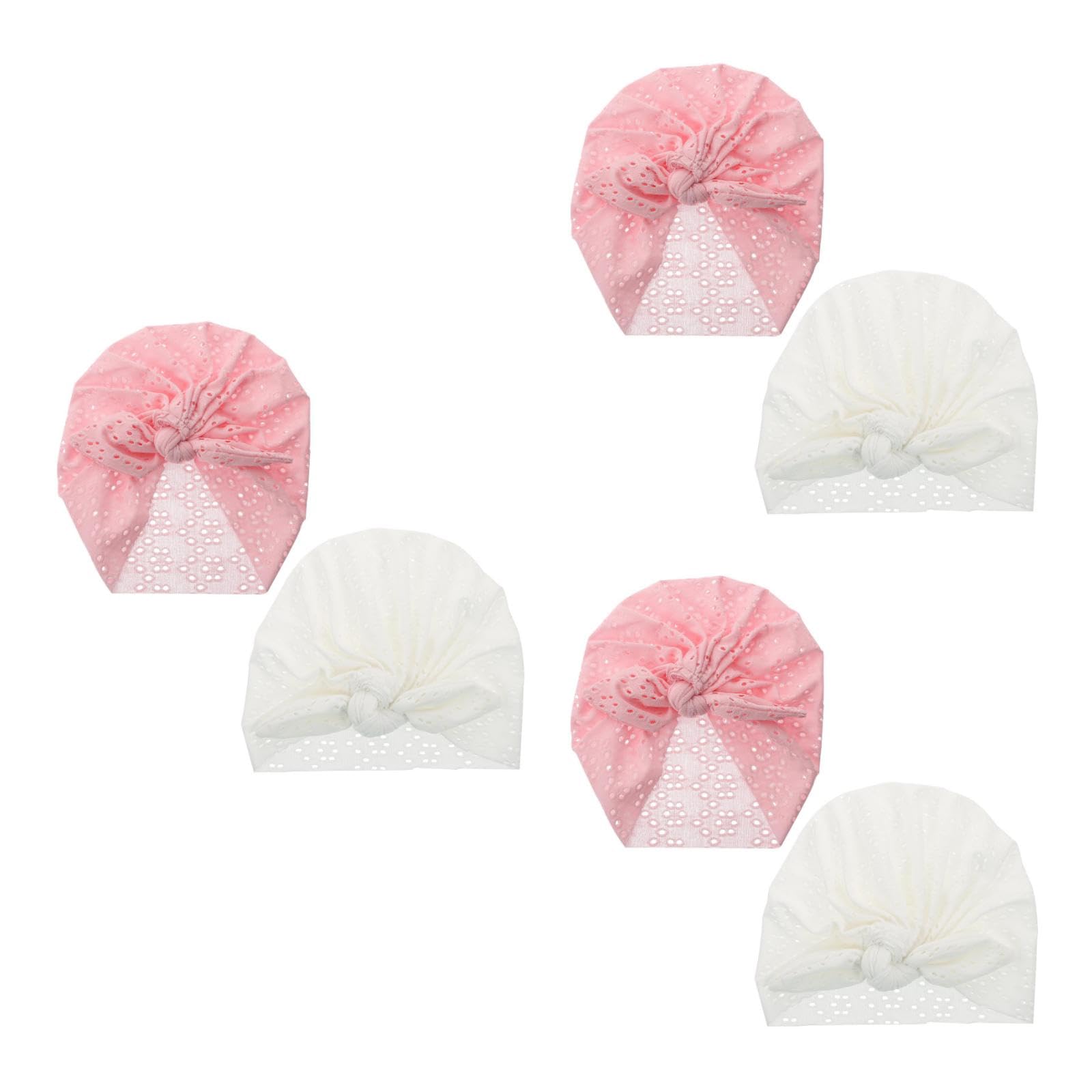 GALPADA Cappello Arredamento Caps Cappello Neonato Bordo Sgambettare Cappelli Infantile Fiocchi per Bambine per Bambine Appena Fascia per Poliestere