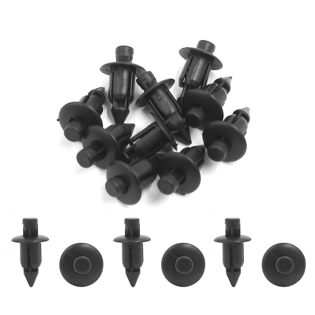 Amazon.co.jp: uxcell クリップ/リベット/ファスナー 21 x 11mm