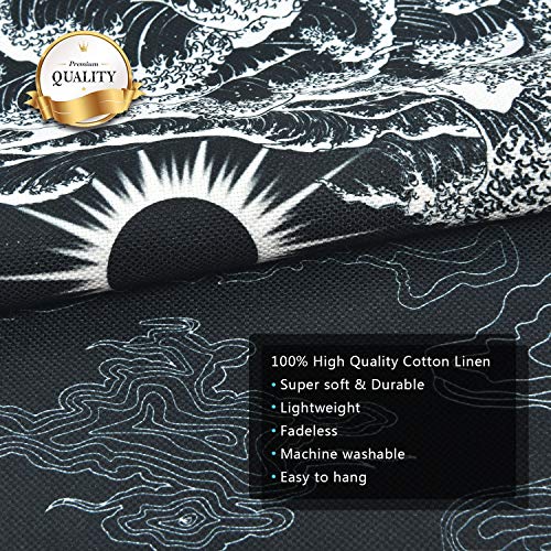 Pack of 2 Tapestry Moon and Star Tapestry Ocean Wave Tapestry Black and White Tapestries Mountain Tapestry Sunset Great Wave Tapestry Wall Hanging for Room(35X50cm) steampunk buy now online Pack of 2 Tapestry Moon and Star Tapestry Ocean Wave Tapestry Black and White Tapestries Mountain Tapestry Sunset Great Wave Tapestry Wall Hanging for Room(35X50cm) steampunk buy now online