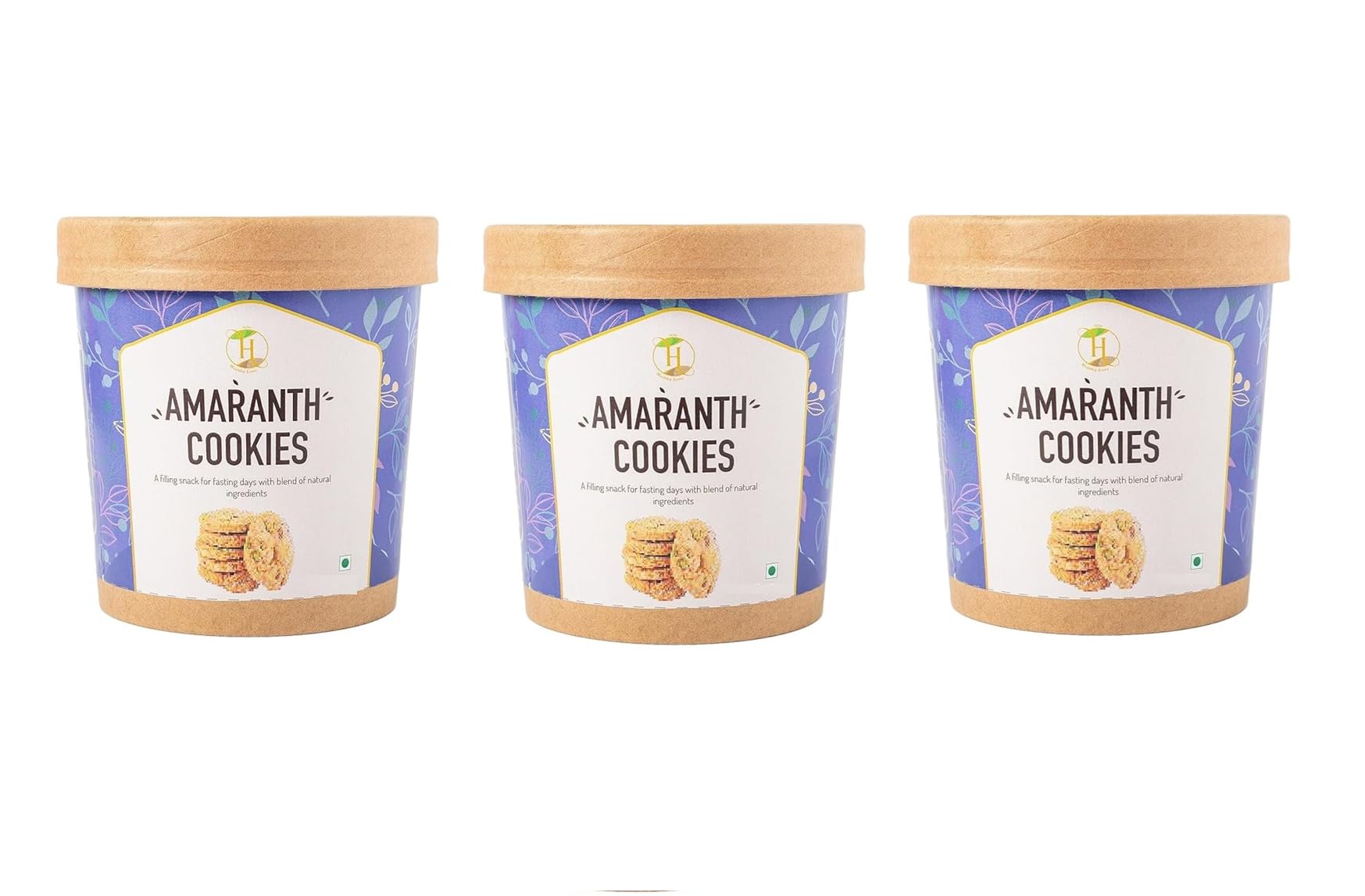 Fit Pro Healthy Lives Farali Fasting Biscuits | Nutritious, Gluten-Free Snack | Healthy, Delicious Snack for Fasting | Traditional Snack for Fasting | Snack for Fasting | No Added Sugar Each 250gm Pack of 3
