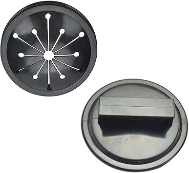 3 Inch Garbage Disposal Splash Guard Collar Sink Stopper Universal Rubber Food Waste Disposer Sink Garbage Disposal Splash Guard and Drain Plug for Whirlaway, Waste King, Sinkmaster and GE Models