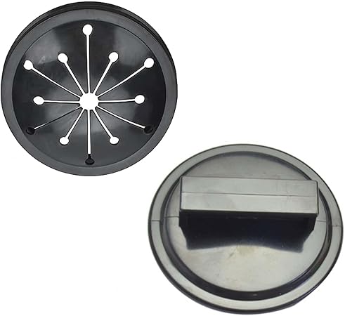 3 Inch Garbage Disposal Splash Guard Collar Sink Stopper Universal Rubber Food Waste Disposer Sink Garbage Disposal Splash Guard and Drain Plug for Whirlaway, Waste King, Sinkmaster and GE Models