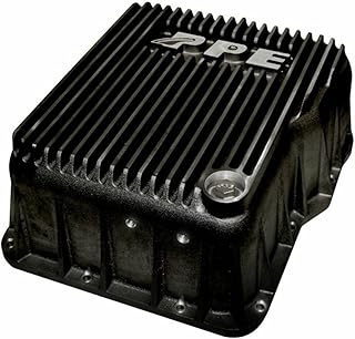 PPE Heavy-Duty Deep Aluminum Allison Transmission Pan (Black) 128051020 Compatible with 2001-2019 Chevy/GMC 6.6L Duramax Diesel