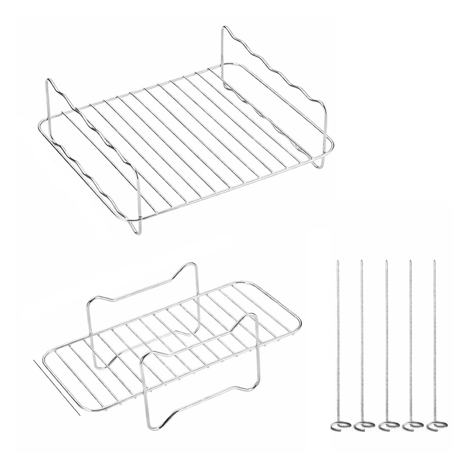 Rack for friggitrice ad aria da 2 pezzi compatibili con Tower Vortex 17099