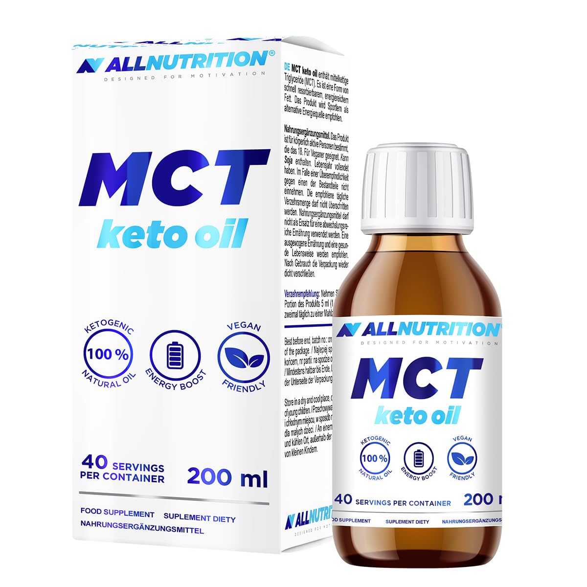 Allnutrition MCT Keto Oil 200Ml